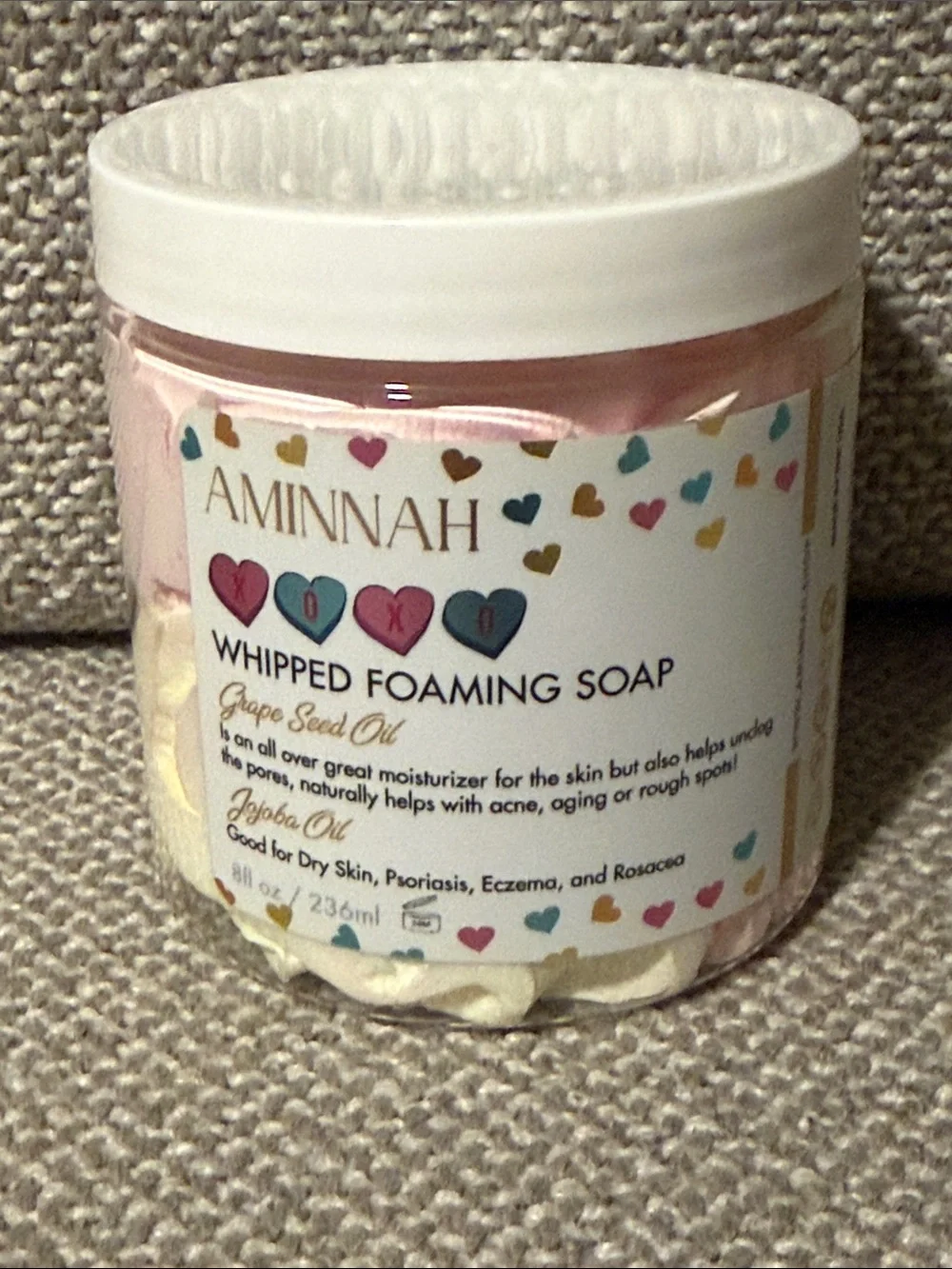 Aminnah Whipped Foaming Soap XOXO